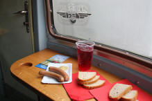 GASTRO na palub�ch vlak� K�C